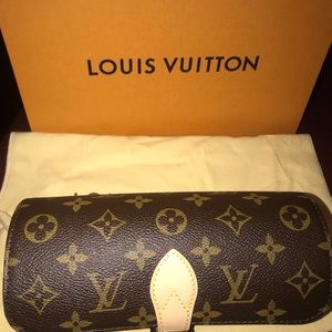 Authentic Louis Vuitton watch case